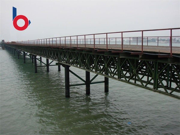 跨海、跨江及跨河上承式貝雷鋼棧橋（中鐵大橋局、中交航務(wù)局、中交公路局、中航港等）